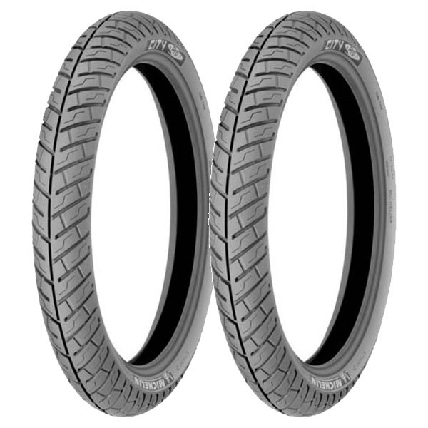 TYRE PAIR MICHELIN 3.00-18 52S CITY PRO + 50/100-17 30P CITY PRO DOT 2016