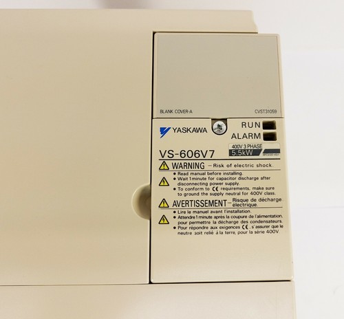 Yaskawa VS-606V7 CIMR-V7BC45P5 Variable Speed Inverter Drive - Picture 7 of 12