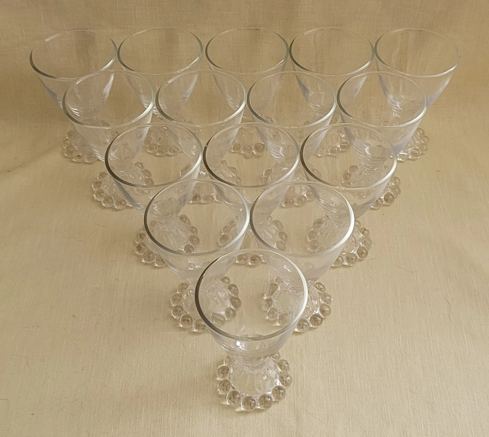 Set of 15 Liquor Cocktail Glass Berwick Boopie Clear by ANCHOR HOCKING