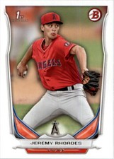 2014 Bowman Draft #DP113 Jeremy Rhoades 