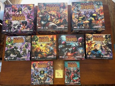 Marvel Zombies Kickstarter Pledge + Extras Sinister Six X-Men Resistance Hydra +