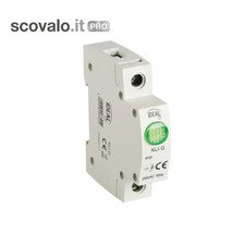 Lampada Spia LED Presenza Rete 220V Quadro Barra Din Kanlux - Verde KLI-G