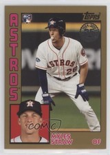 2019 Topps 1984 Topps Baseball Rookies Gold 31/50 Myles Straw #84R-MS 4z8