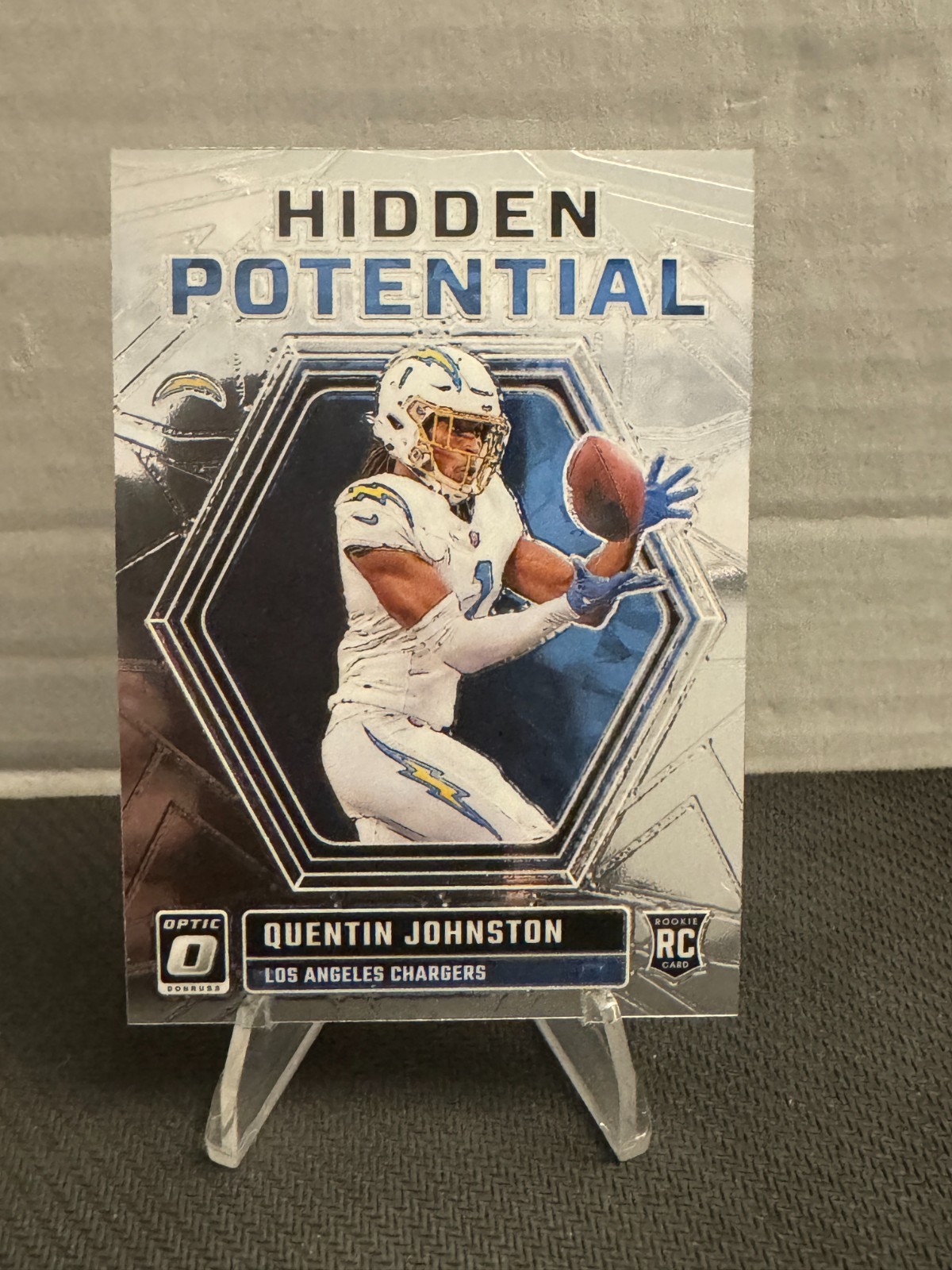2023 Panini Donruss Optic - Hidden Potential Quentin Johnston #HP-QJ (RC)