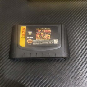 WWF Raw (Sega 32X, 1995) Game and Case