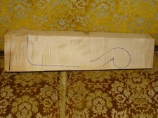 Tonholz, Tonewood, alter Ahorn groß für Cellohals oder?? old flamed maple