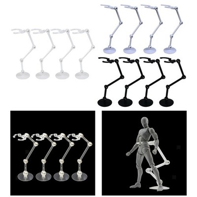 4Pcs Action Base Rack Doll Model Bracket Display Stand für Model 6'' Zoll Puppe