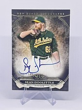 Sean Doolittle 2015 Topps Tier One - New Guard Auto #NGA-SDE #/349 Athletics
