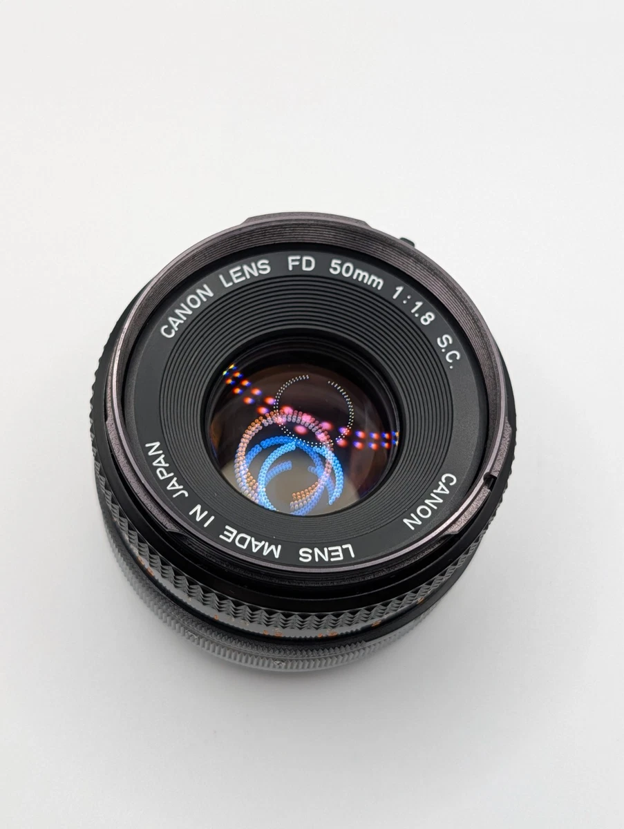 Canon FD f/1.8 Camera Lenses 50mm Focal for sale | eBay