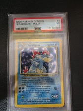 Feraligatr 4/111 Neo Genesis Holo PSA VG 3