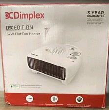 Image of Dimplex 3KW Flat Fan Heater DXFF30TSN White