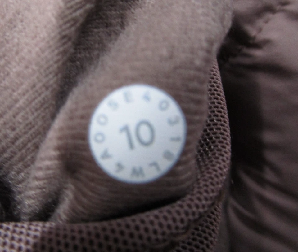 Chaleco Lululemon Mujer 6 Marrón Plumón Para It Cremallera Completa Trabajo Activo Viaje Sin Mangas Foto 4 de 4