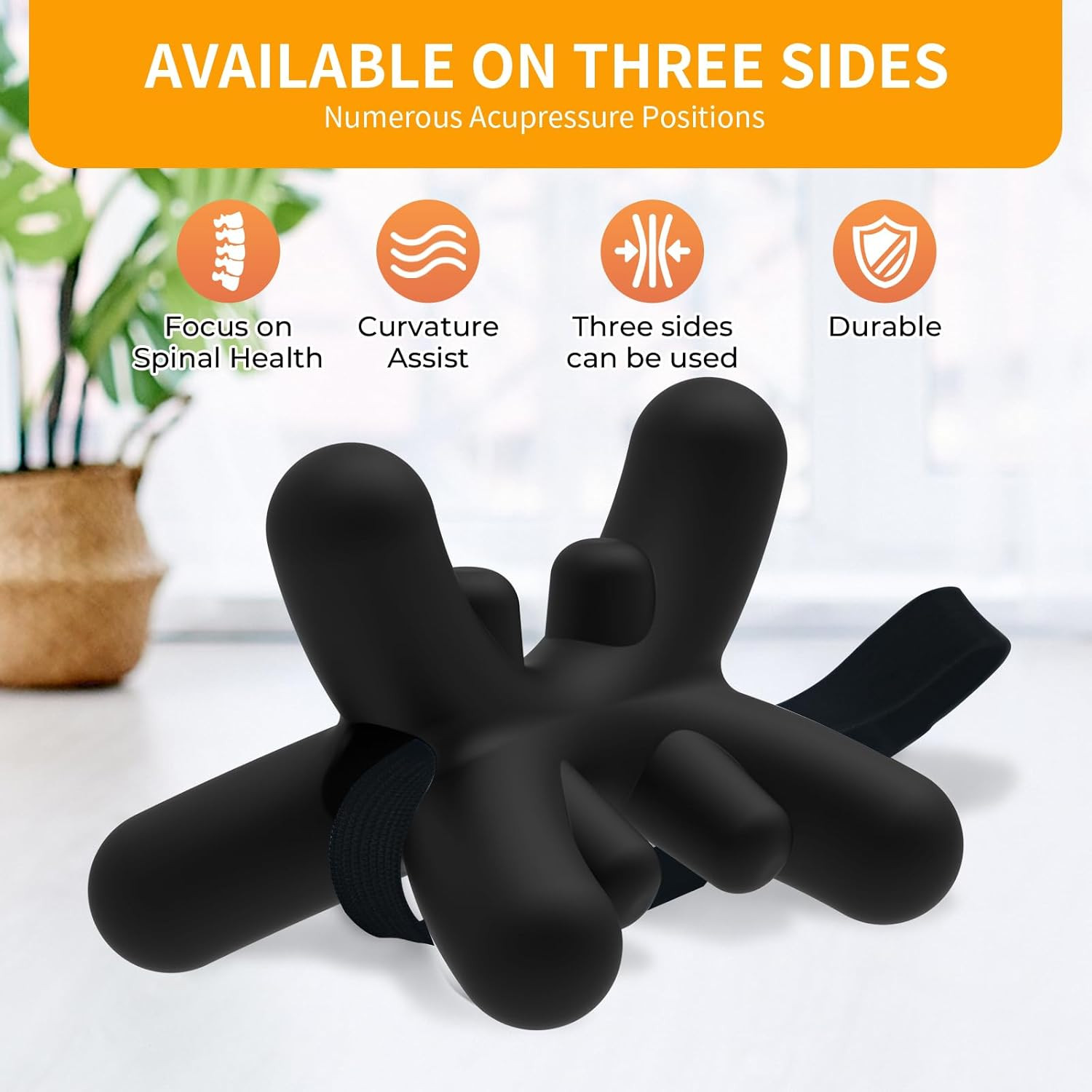 Occipital Release Tool,Neck and Shoulder Trigger Point Massager for Headache Rel