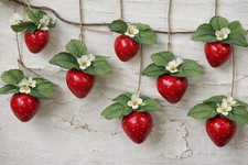 10 Stk Deko Erdbeeren Dekofrüchte Stilleben ...