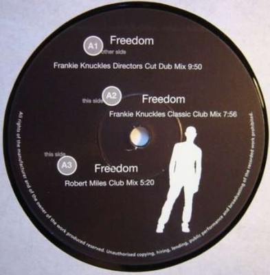Robert Miles - Freedom 12'' Vinyl Electronic House 34073