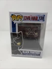 Funko Black Panther #130 Pop Marvel Civil War Bobble-Head Figure with Protector