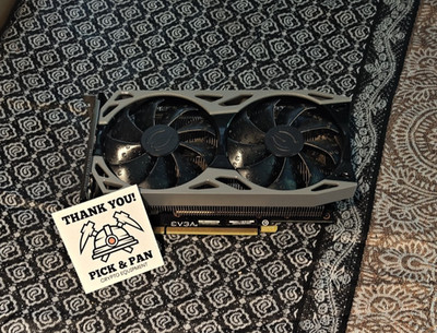 USED + TESTED EVGA GEFORCE GTX 1660 SUPER SC ULTRA GRAPHICS CARD 06G-P4-1068-KR