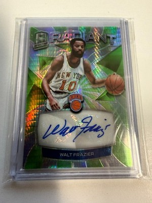 2018-19 SPECTRA RADIANT Walt Frazier AUTO 10/49 JERSEY # MATCH FM