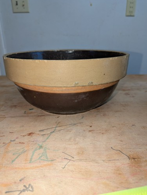 #ad #ad North Star Red Wing Minnesota Milk Pan Bowl Shoulder Salt Glazed amp; Albany 12quot; $275.00