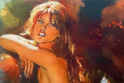 Nicole Marie Lenz #3 Art Card Limited Numbered xx/50 Edward Vela Signed 2023.