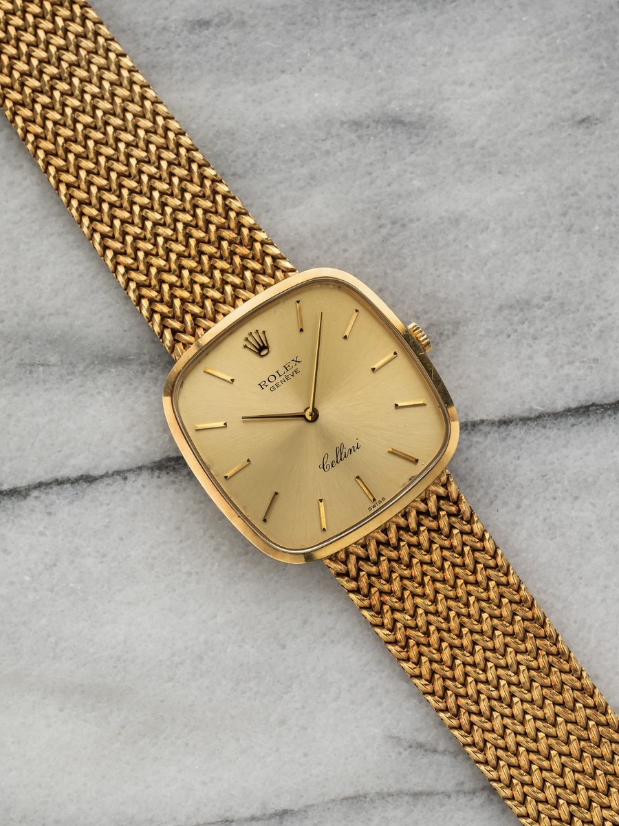 vintage rolex cellini 18k solid gold dress watch Rolex Cellini 3661 18k 31mm 1968 – GOLDAMMER