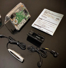 Sony WM-EX910 Walkman Cassette Player Transparent Cover Serviced Tested Japan