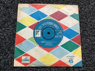 CAROL DEENE - JAMES (HOLD THE LADDER STEADY) 1962 UK SINGLE HMV POP 1086 EX !
