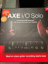 IK Multimedia AXE I/O Solo Guitar USB Audio Interface