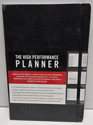 The High Performance Planner   Brendon Burchard 2-in-1 Planner & Jou  (3265 E1+)