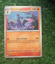 Pokemon Ceruledge 020/094 Me02: Phantasmal Flames Regular 140 HP Eng