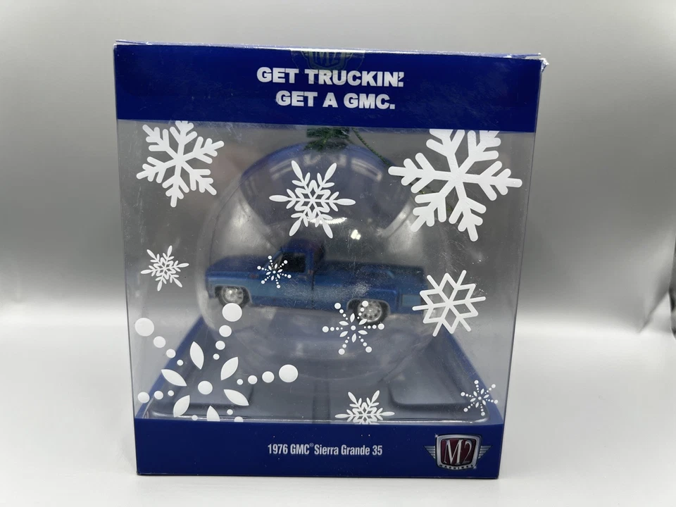 M2 Machines Exclusive Christmas Ornaments México - 1976 GMC Sierra Grande 35 - Image 4 of 4