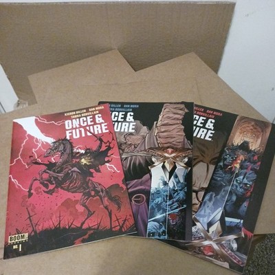 Once & Future #1,#2,#3 Boom! Studios Comics 2019 Third Printing Kieron Gillen