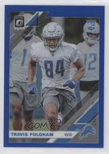 2019 Panini Donruss Optic Rookies Blue Prizm 10/150 Travis Fulgham #144 y6z