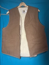 Vintage 1985 Carhartt Sherpa Lined Vest   medium