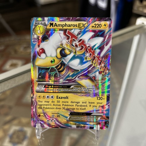 M Ampharos EX 28/98 Ultra Rare XY - Ancient Origins Pokemon TCG NM