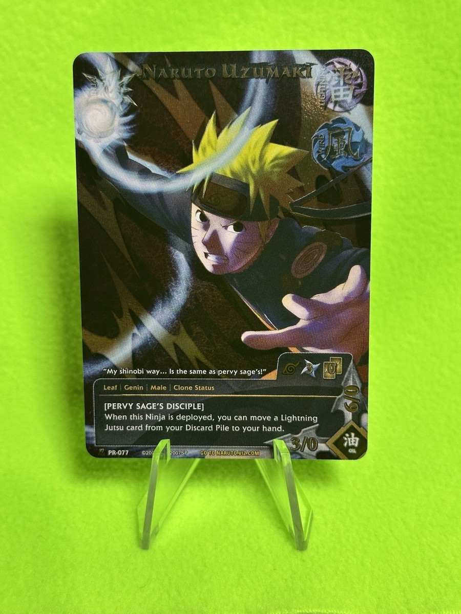 Naruto Tcg CCG Naruto Uzumaki Foil Promo Card PR-077 English | eBay