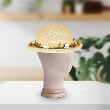 Modello di testa di manichino per bambini, espositore per cappelli e parrucche,