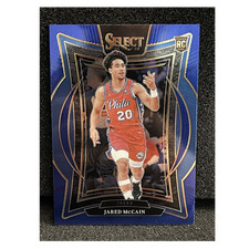 2024-25 Panini Select Jared McCain RC #82 Concourse Philadelphia 76ers