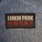 LINKIN PARK - HYBRID THEORY LOGO  (NEW) SEW ON PATCH OFFICIAL BAND MERCH