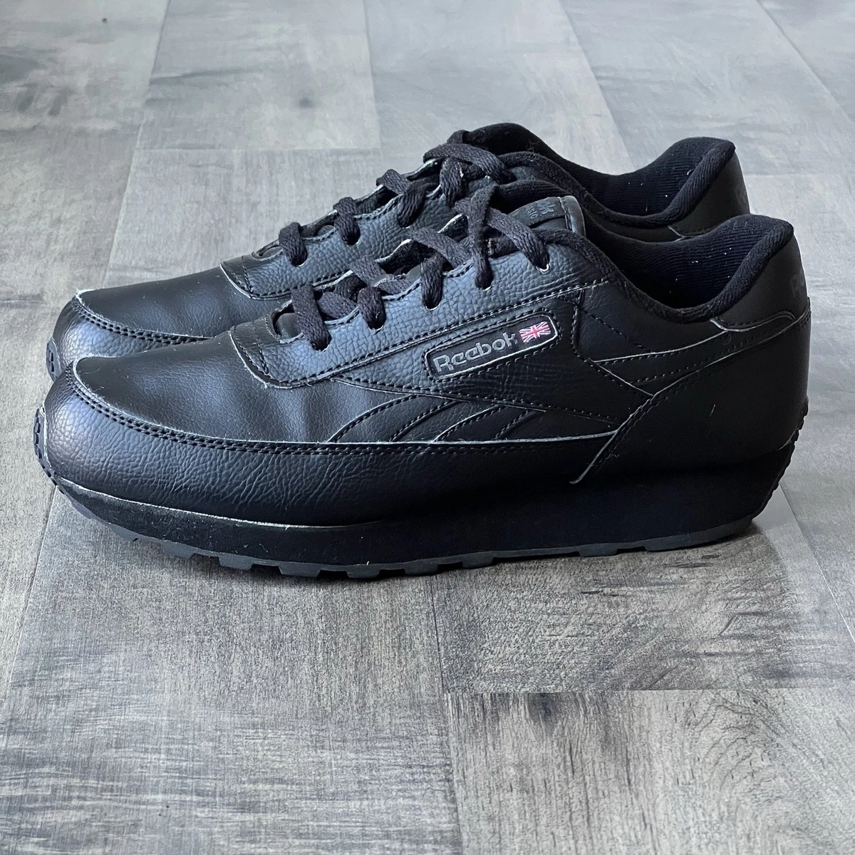 Reebok Classic Renaissance 4E Wide Black Solid Grey for Sale  display picture 1