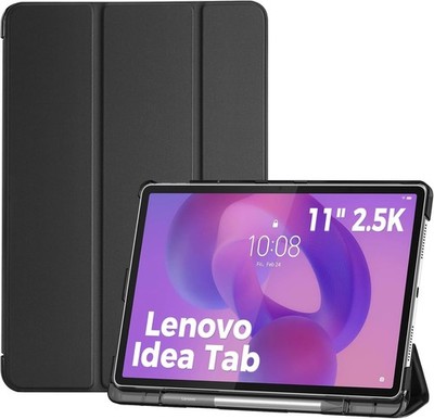 Case for Lenovo Idea Tab 11'' 2025, Slim Stand Tri-Fold Hard Shell with Pen Holde