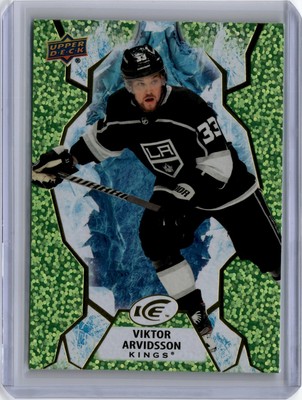 2021-22 Upper Deck Ice Viktor Arvidsson Green #33