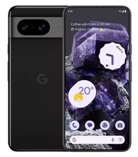Google 5G Smartphone Pixel 8 6.2" 128GB Mobile Phone SIM Free Obsidian