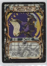 1998 Legend of the Five Rings (L5R) CCG - Jade Edition Charter Unicorn Clan