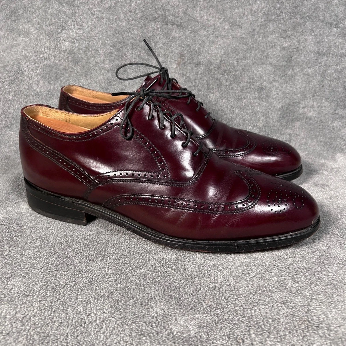 FLORSHEIM “Berkley” Men’s 11.5 Olive Suede & Brown Leather, Slip-On Loafers, GUC Red Solid Dress Shoes for Men for sale | eBay main image 2
