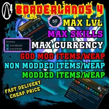 BORDERLANDS 4 MODDED WEAPONS, GEAR, ITEMS ✴️ GODMODE ✅PC-PS-XBOX✨