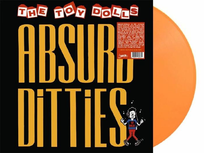 TOY DOLLS - Absurd Ditties (reissue) - Vinyl (limited orange vinyl LP + insert)