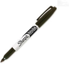 Precision Black Fine Point Permanent Marker - 1 Count, Waterproof  Versatile