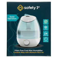 Safety 1st Filter Free Cool Mist Humidifier, Blue, Baby Version