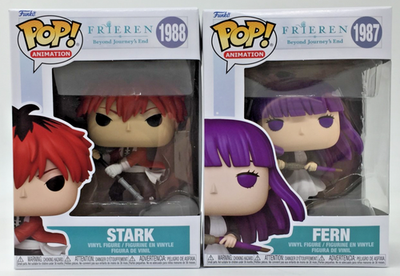 #ad Funko Pop Animation Fern #1987 Stark #1988 Set of 2 with POP Protectors $34.99